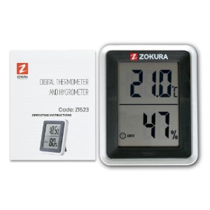 Termometru si higrometru digital - Zokura