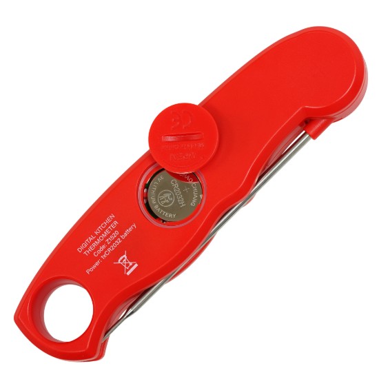 Termometru digital cu citire instanta, Rosu - Zokura