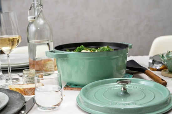 Oala Cocotte fonta, 26cm/5,2L, Sage - Staub