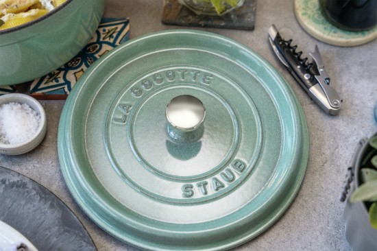 Oala Cocotte fonta, 26cm/5,2L, Sage - Staub