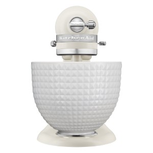 Mixer cu bol 4.7L, Artisan, Model 156, Porcelain White - KitchenAid