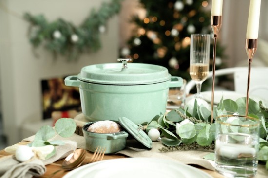 Oala Cocotte fonta, 24cm/3,7L, Sage - Staub