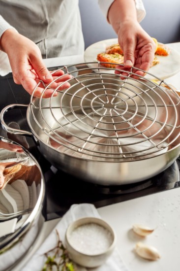 Afumatoare inox, 28 cm, "Specialties 3" - Demeyere