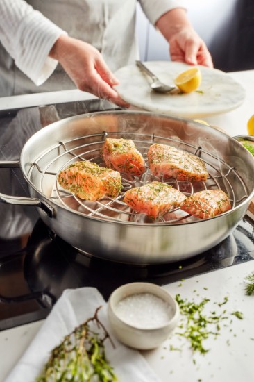 Afumatoare inox, 28 cm, "Specialties 3" - Demeyere