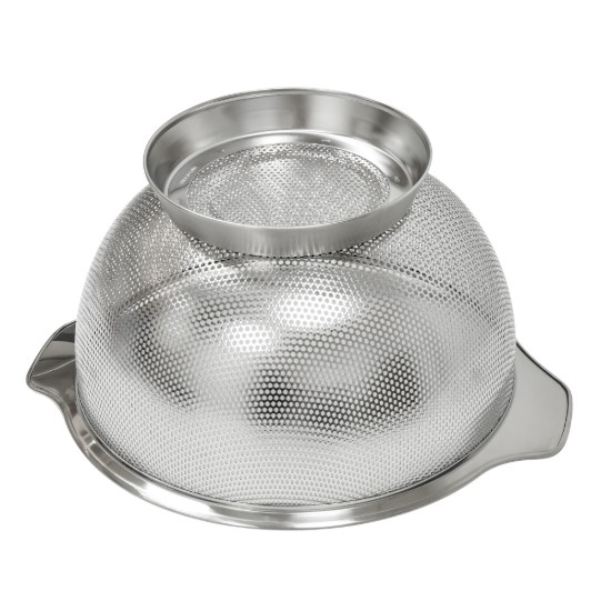 Strecuratoare perforata, inox, 26 cm - Zokura