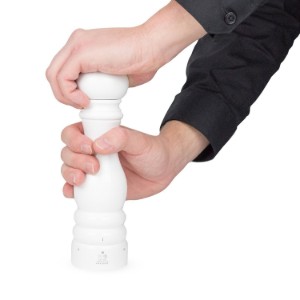 Rasnita pentru sare, 22 cm, "Paris u'Select Z", White Lacquered - Peugeot