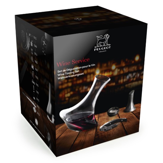 Set degustare vin, 3 piese - Peugeot