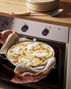 Tigaie paella, otel, 32cm, "Mineral B" - de Buyer