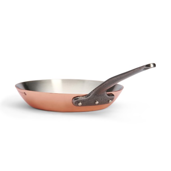 Tigaie cupru-inox, 24 cm, "Inocuivre First Classe" - de Buyer