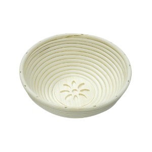 Cos rotund pentru dospire aluat, 23 cm, ratan - Zokura