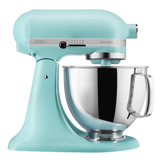 Mixer cu bol 4.8L, Artisan, Model 125, Mineral Water - KitchenAid