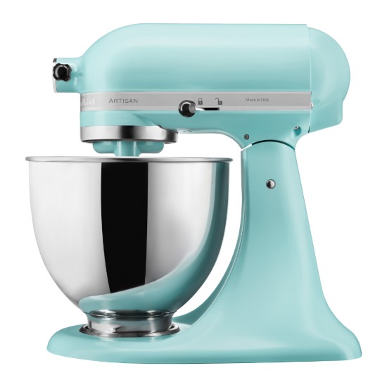 Mixer cu bol 4.8L, Artisan, Model 125, Mineral Water - KitchenAid