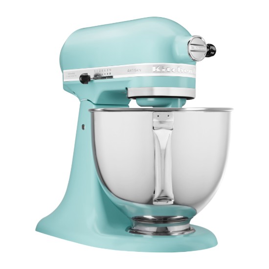 Mixer cu bol 4.8L, Artisan, Model 125, Mineral Water - KitchenAid