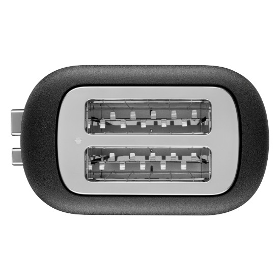 Prajitor de paine 2 sloturi 980W, Cast Iron Black - KitchenAid