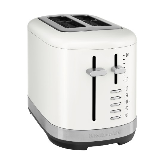 Prajitor de paine 2 sloturi 980W, Porcelain White - KitchenAid