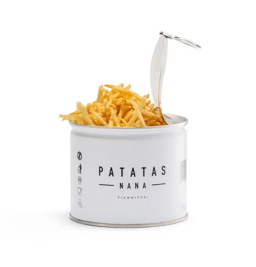 Chipsuri Patatas Nana Fiammiferi Special Edition Mario Giacomelli, 70 gr - Patatas Nana