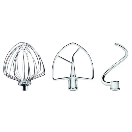 Set 3 accesorii pentru mixere cu sistem de ridicare, inox - KitchenAid