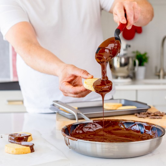 Lingura gatit, plastic, 34 cm, "Classic", Empire Red - KitchenAid