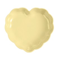 Tava inima, ceramica, 26,5x24,5cm/1,8L, "Madeleine", Vanilla - Emile Henry