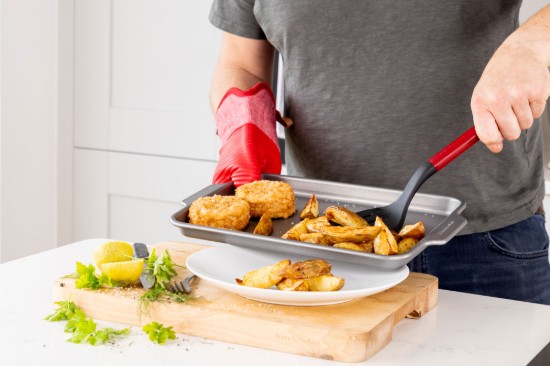 Paleta cu fante, plastic, 34 cm, "Classic", Empire Red - KitchenAid