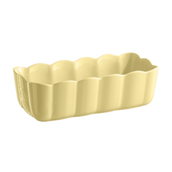 Tava cozonac, ceramica, 28,5x13cm/1,8L, "Madeleine", Vanilla - Emile Henry
