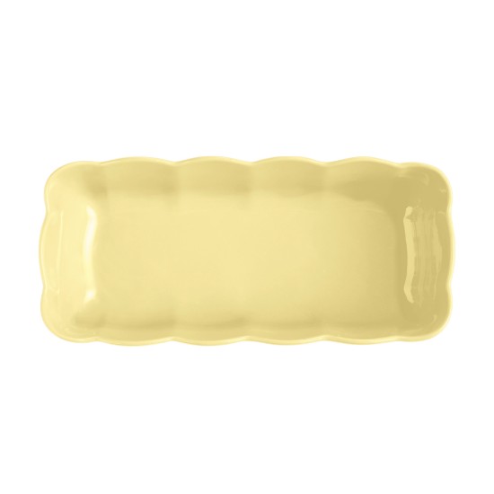 Tava cozonac, ceramica, 28,5x13cm/1,8L, "Madeleine", Vanilla - Emile Henry