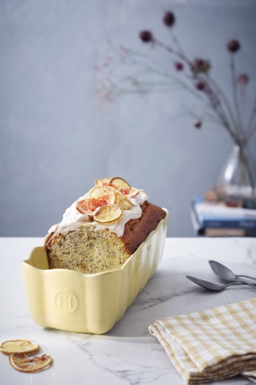 Tava cozonac, ceramica, 28,5x13cm/1,8L, Vanilla - Emile Henry