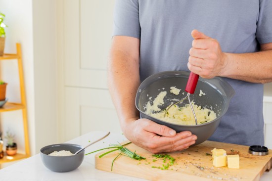 Zdrobitor cartofi, inox, 25,5 cm, "Classic", Empire Red - KitchenAid