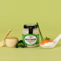 Muștar Pommery® cu ierburi fine, 100 g ℮ - Moutarde de Meaux® Pommery®