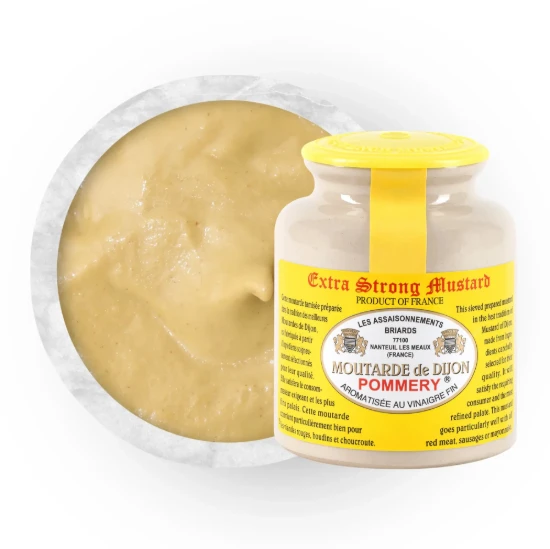 Muștar Dijon Pommery®, 250 g ℮ -  Moutarde de Meaux® Pommery®