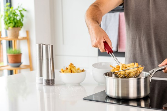 Paleta strecuratoare, inox, 35,5 cm, "Classic", Empire Red - KitchenAid