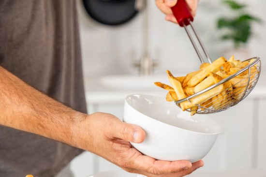 Paleta strecuratoare, inox, 35,5 cm, "Classic", Empire Red - KitchenAid