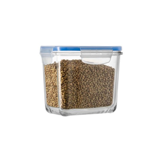 Caserola dreptunghiulara, sticla, 835ml, "Superblock" - Borgonovo