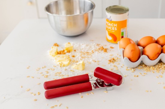 Desfacator de conserve 2 in 1, inox, Empire Red - KitchenAid