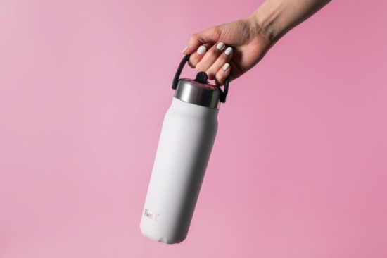 Sticla termos, inox, 700ml, "Explorer Flip Straw", Moonstone - S'well