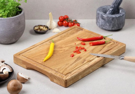 Tocator lemn, 38,5 x 27,5 cm, grosime 3,5 cm - Kesper