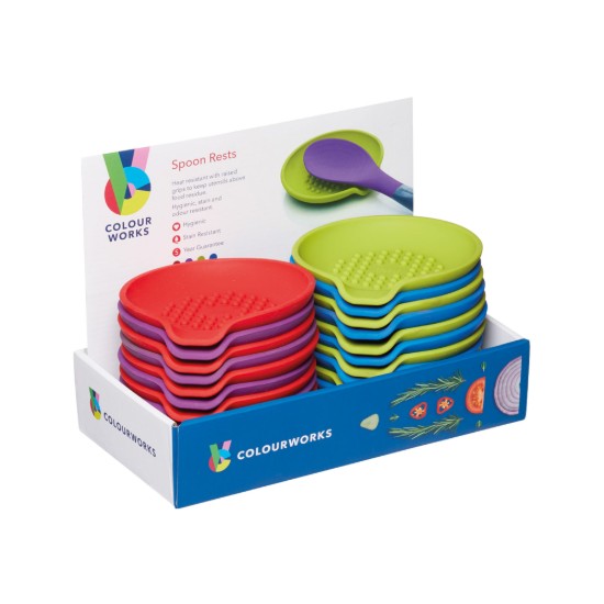 Suport lingura, silicon, 12 cm - Colourworks