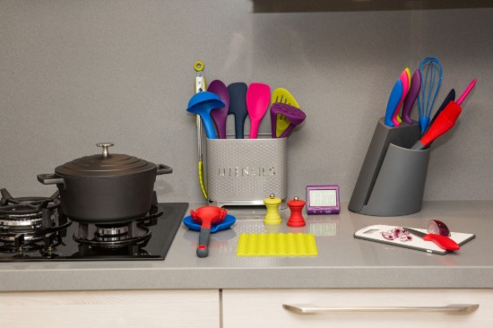 Suport lingura, silicon, 12 cm - Colourworks