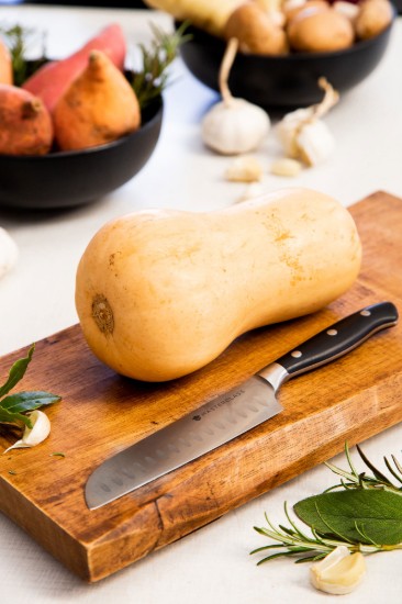 Cutit Santoku, inox, 26 cm, "EdgeKeeper" - MasterClass