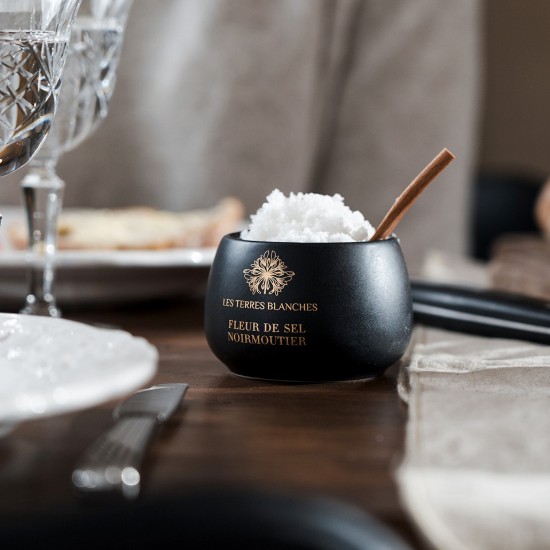 Sare Fleur de Sel Noirmoutier, 100g ℮ - Les Terres Blanches