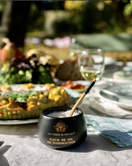 Sare Fleur de Sel Noirmoutier, 100g ℮ - Les Terres Blanches