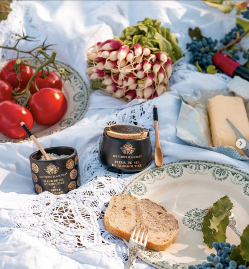 Sare Fleur de Sel Noirmoutier, 100g ℮ - Les Terres Blanches