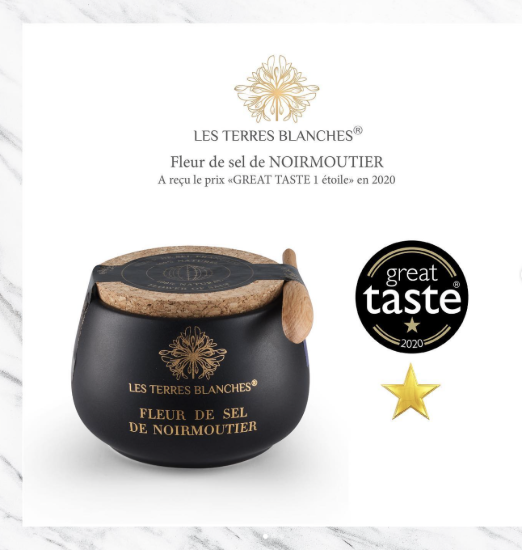 Sare Fleur de Sel Noirmoutier, 100g ℮ - Les Terres Blanches