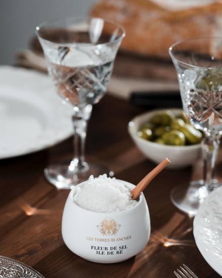 Sare Fleur de Sel Ile de Ré, 100g ℮ - Les Terres Blanches