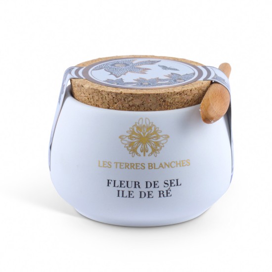 Sare Fleur de Sel Ile de Ré, 100g ℮ - Les Terres Blanches