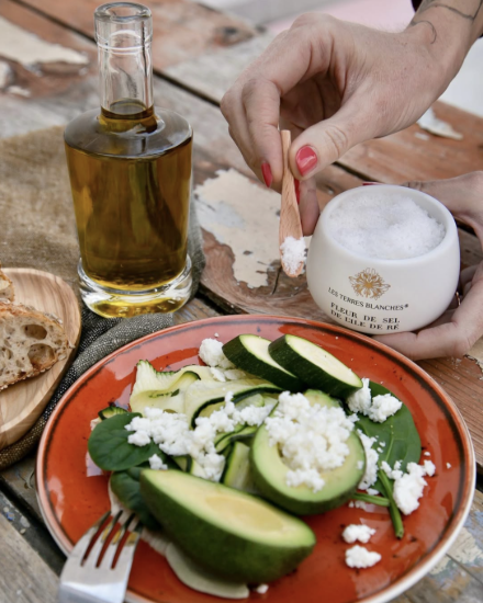 Sare Fleur de Sel Ile de Ré, 100g ℮ - Les Terres Blanches