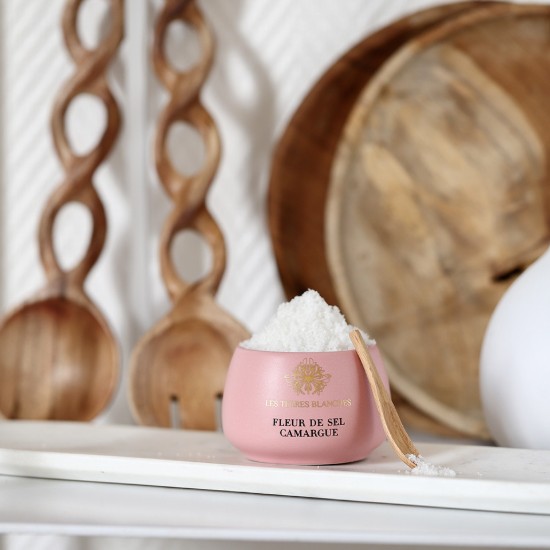 Sare Fleur de Sel Camargue, 100g ℮ - Les Terres Blanches