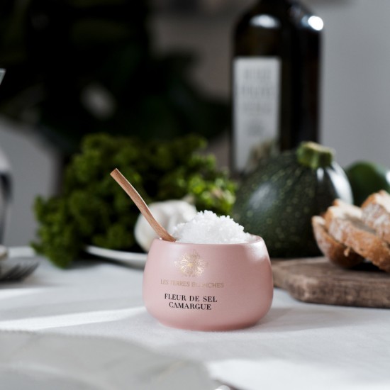 Sare Fleur de Sel Camargue, 100g ℮ - Les Terres Blanches