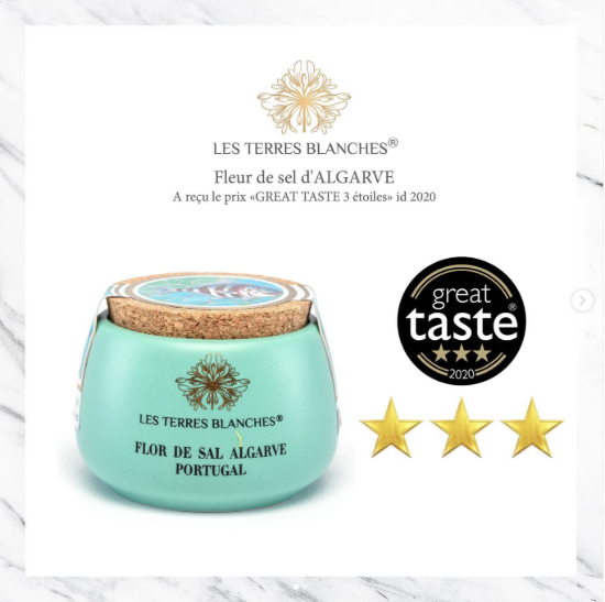 Sare Flor de Sal Algarve, 100g ℮ - Les Terres Blanches