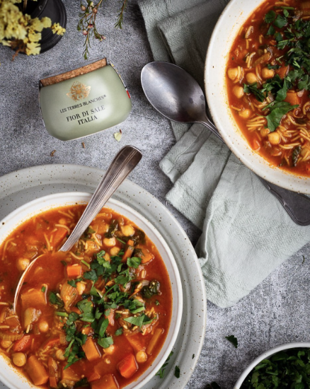 Sare Fior di Sale Italia, 100g ℮ - Les Terres Blanches